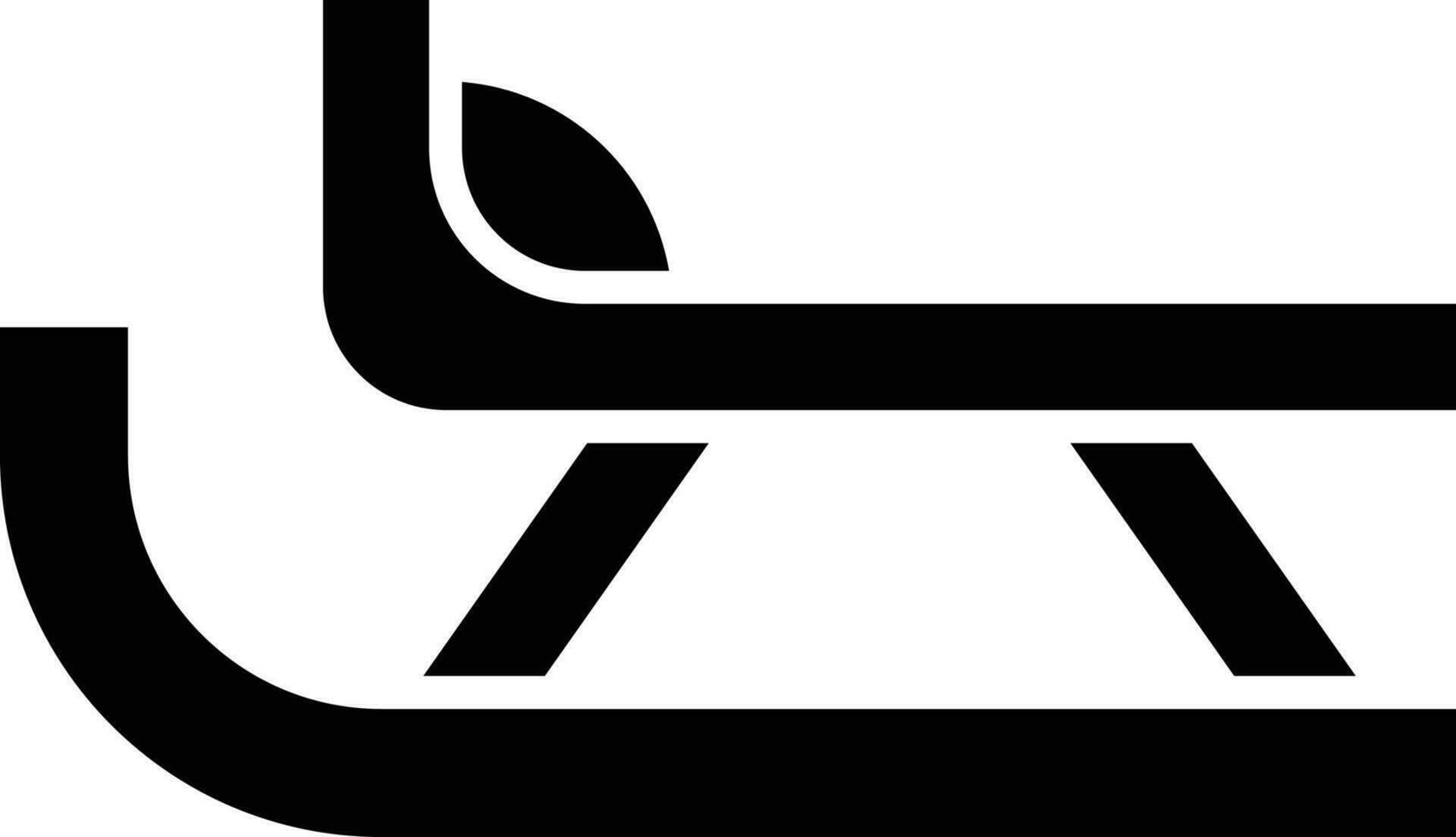 Vector Design Sled Icon Style