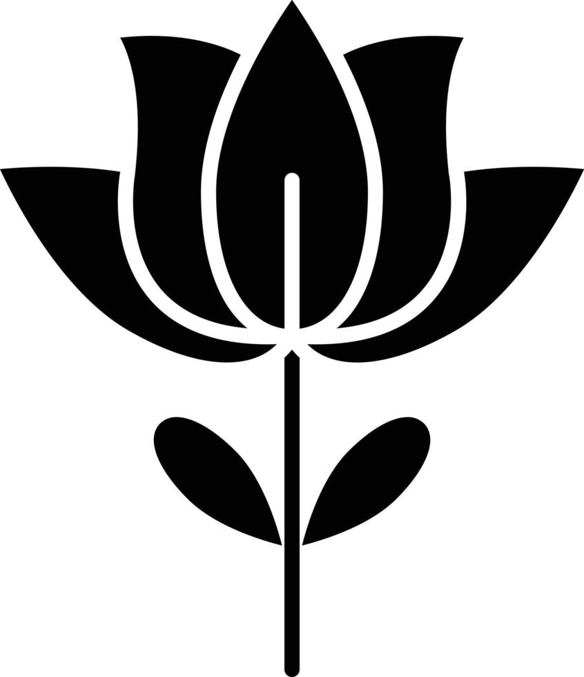 Vector Design Tulip Icon Style