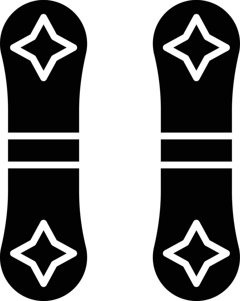 Vector Design Snowboard Icon Style
