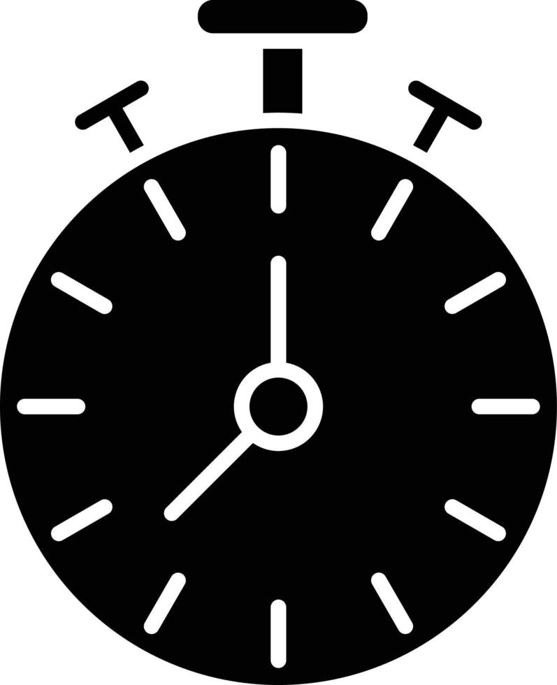 Vector Design Stopwatch Icon Style