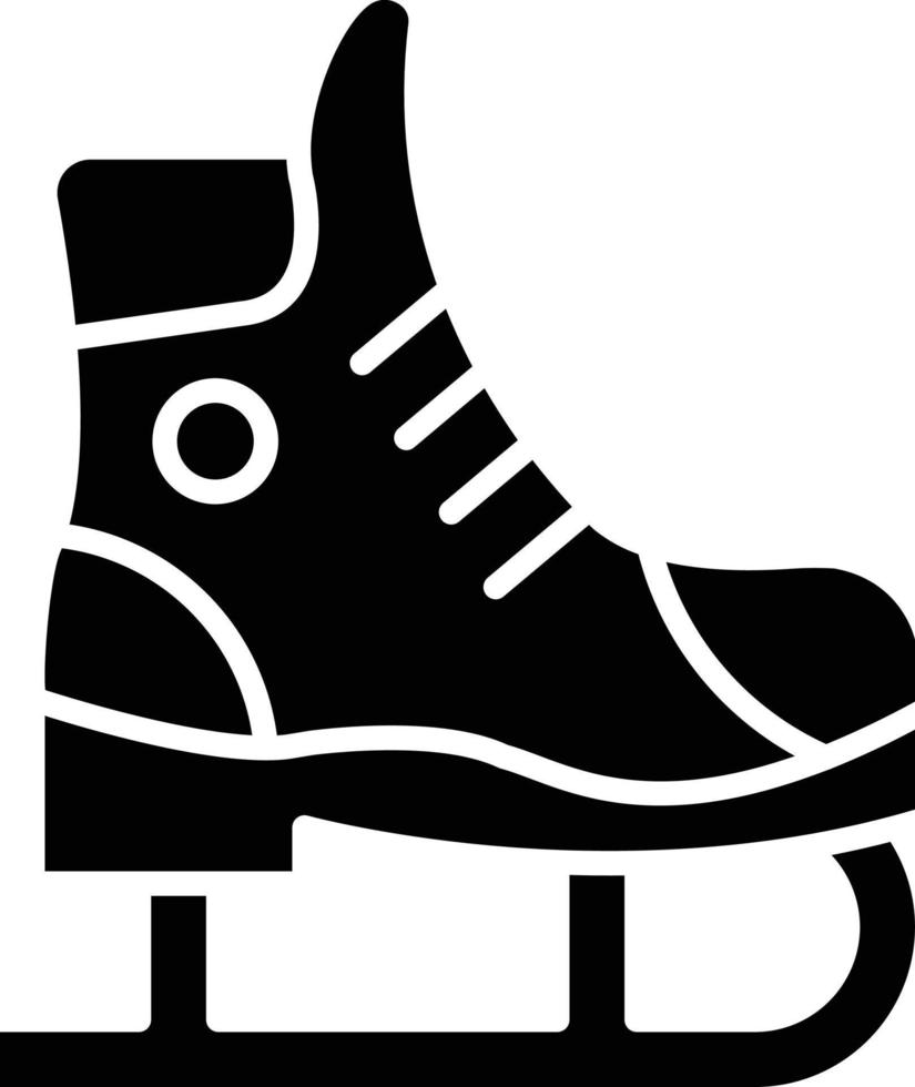 Vector Design Ice Skate Icon Style