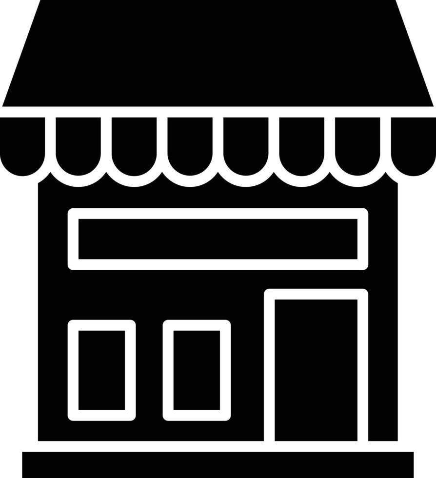 vector diseño Tienda icono estilo