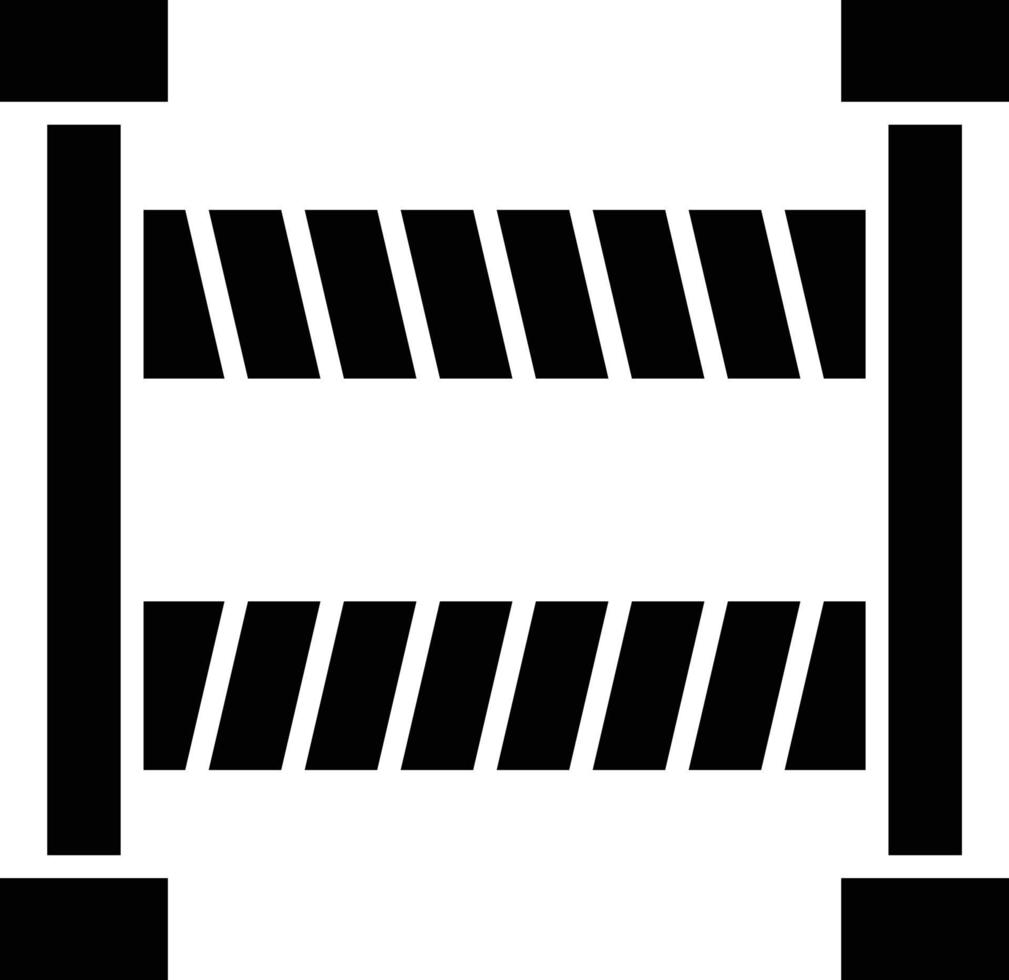 Vector Design Barrier Icon Style