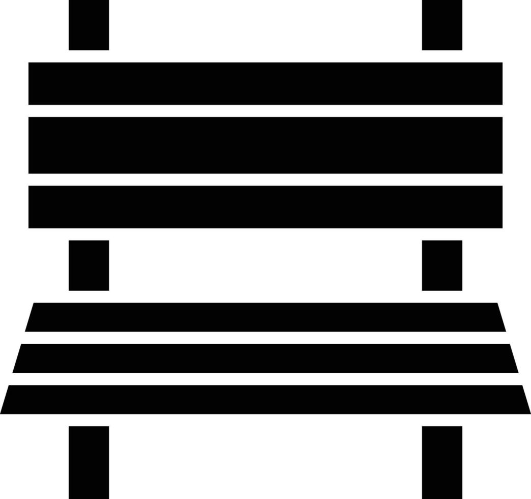 Vector Design Bench Icon Style