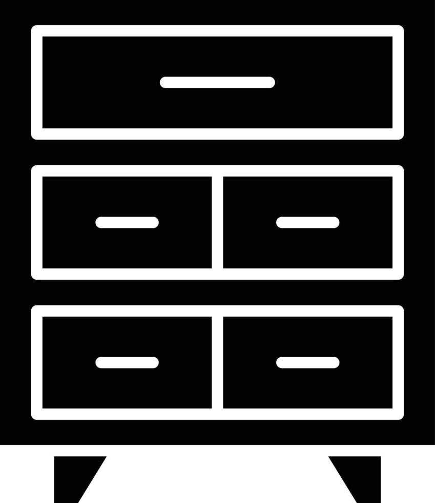 Vector Design Drawers Icon Style