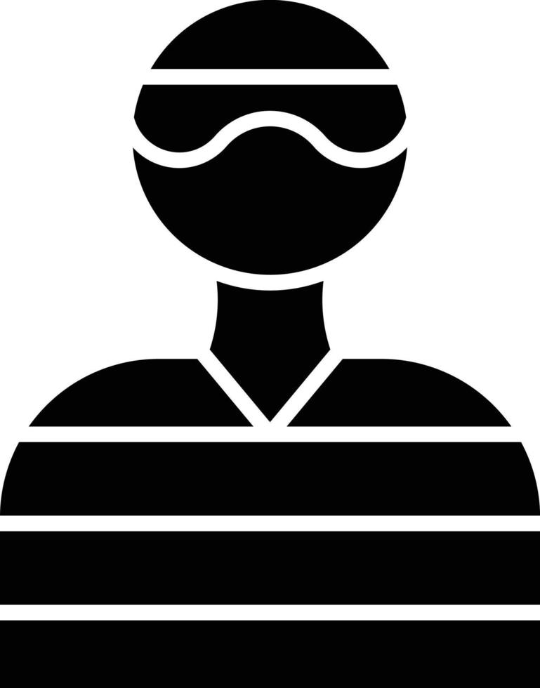 Vector Design Criminal Icon Style