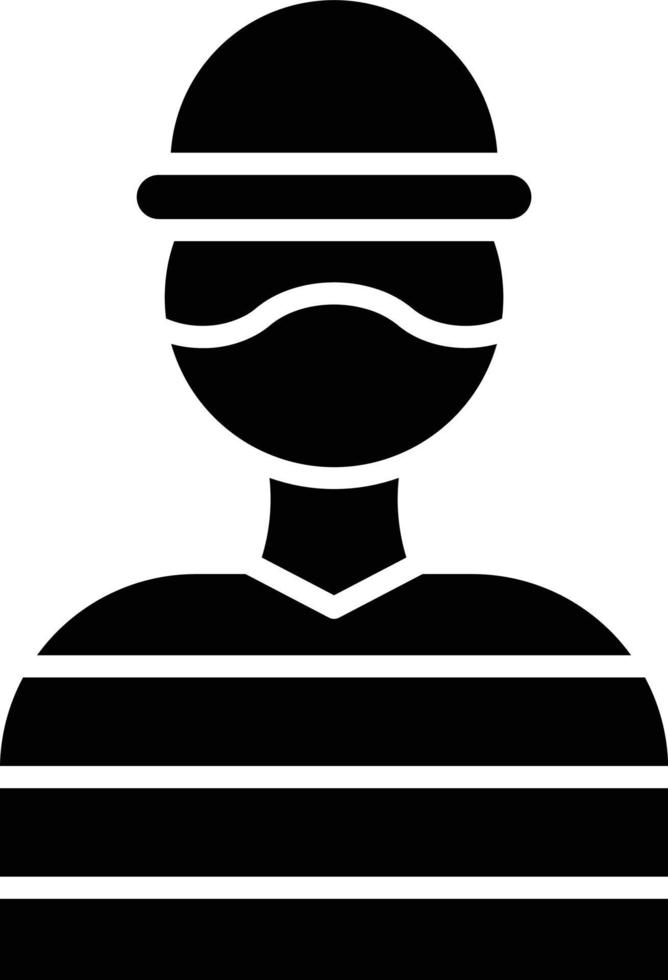 Vector Design Thief Icon Style