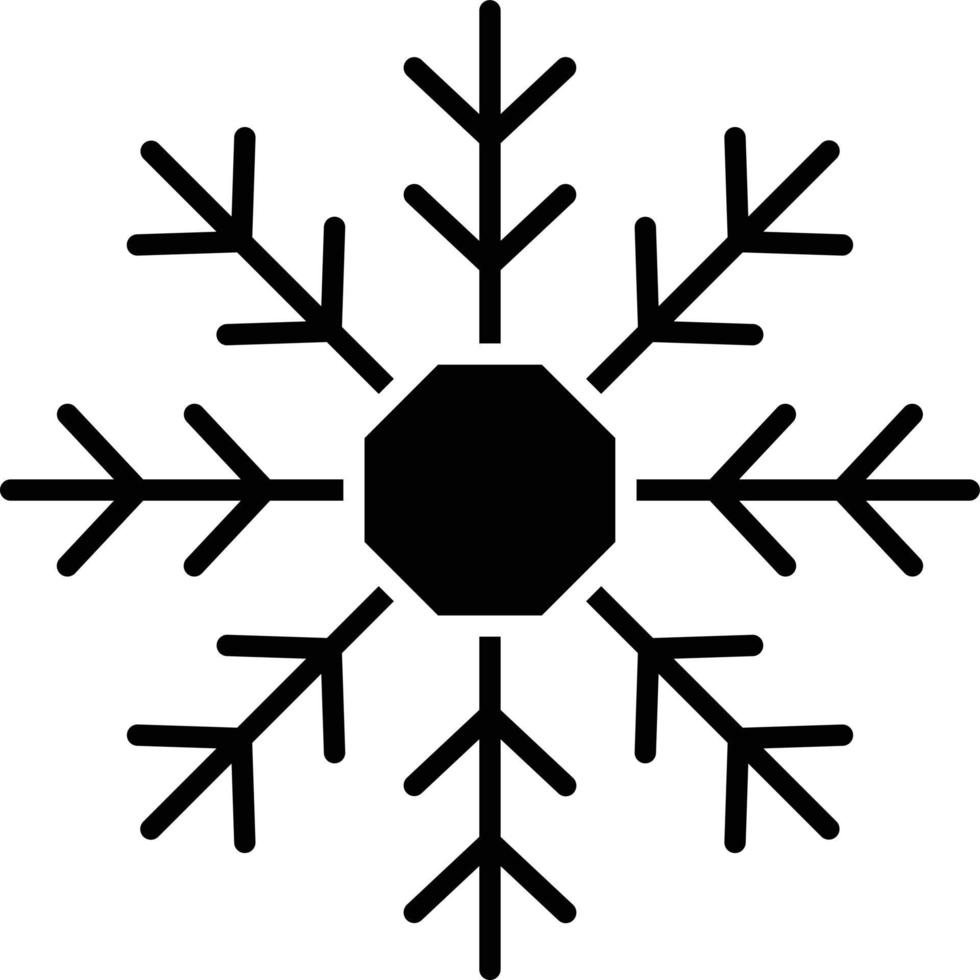 Vector Design Snowflake Icon Style