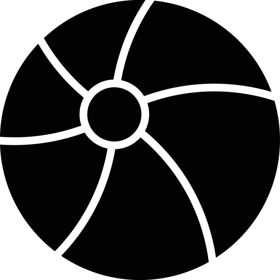 Vector Design Beach Ball Icon Style