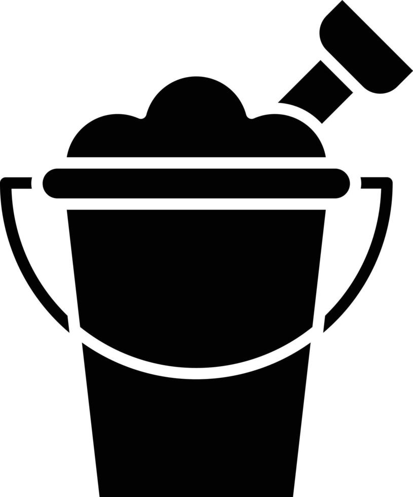 Vector Design Sand Bucket Icon Style