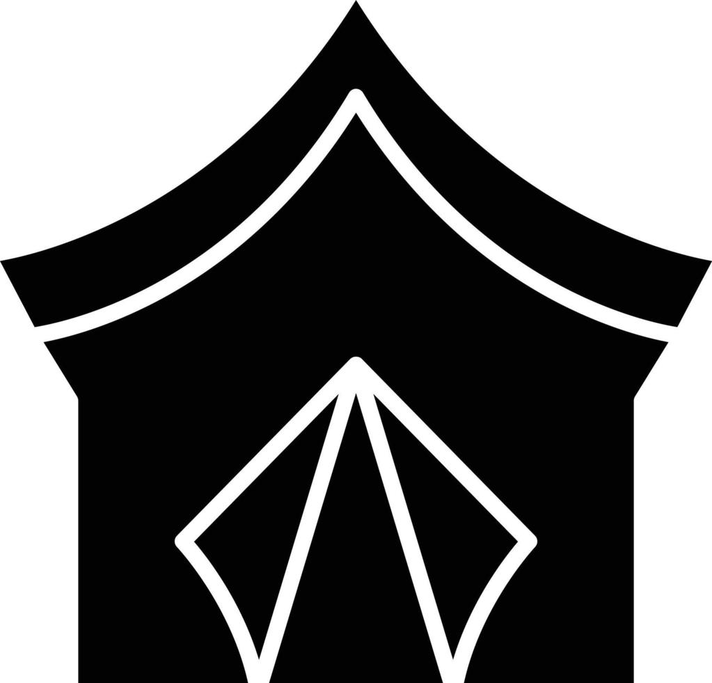 Vector Design Tent Icon Style