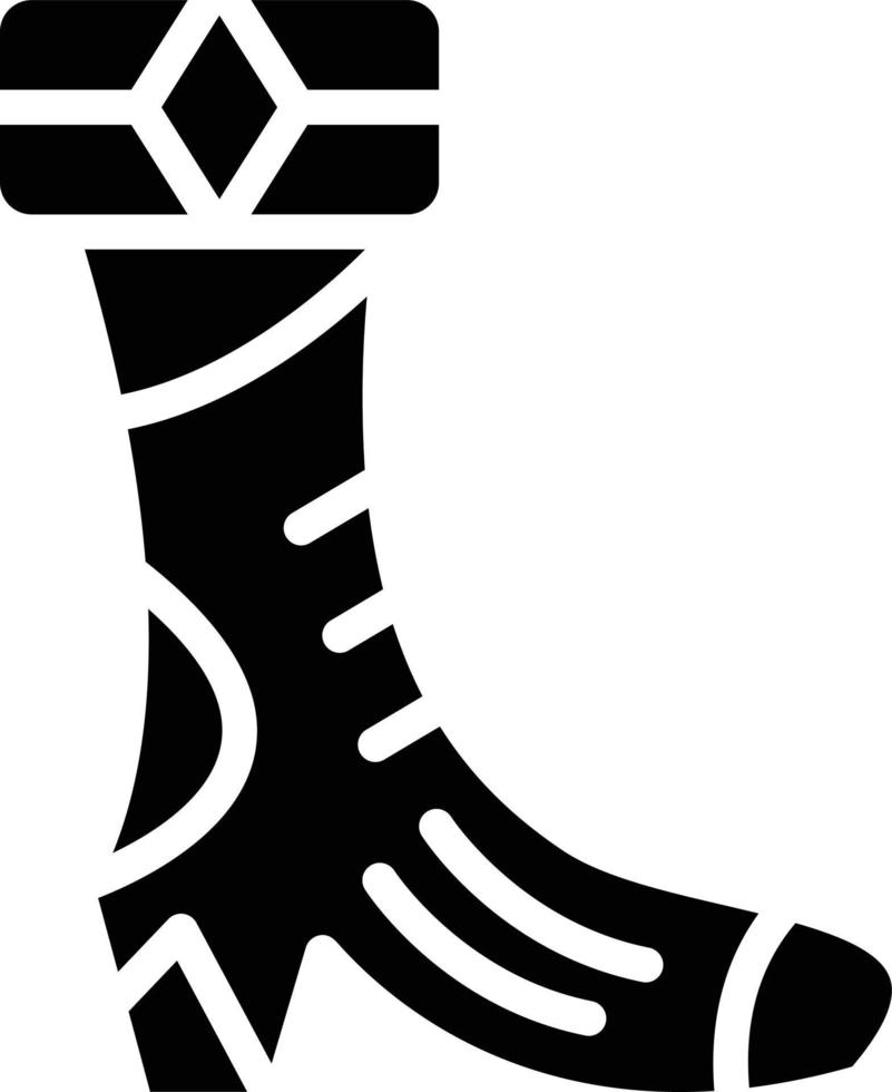 salvaje botas vector icono estilo