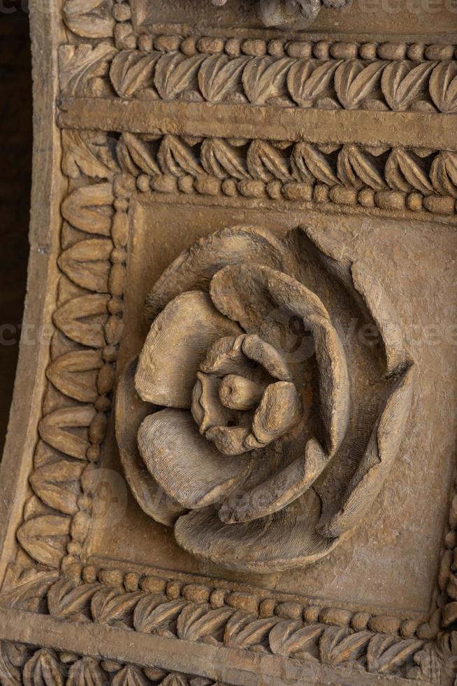 old historic ornaments at the Wawel Royal Castle in Krakow, Poland photo