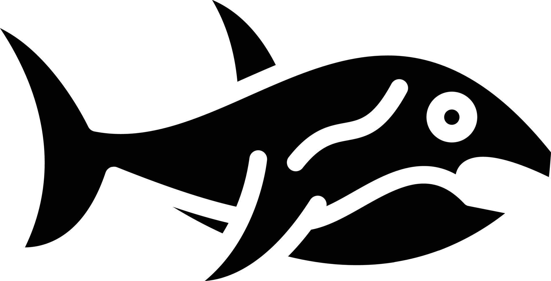 Shark Vector Icon Style