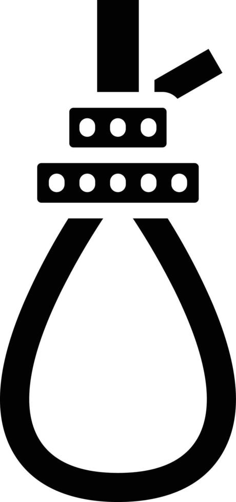 Gallows Vector Icon Style