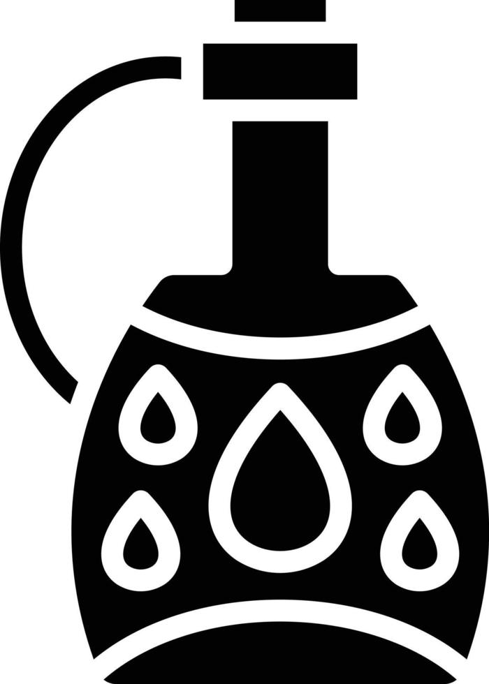 Water Canteen Vector Icon Style