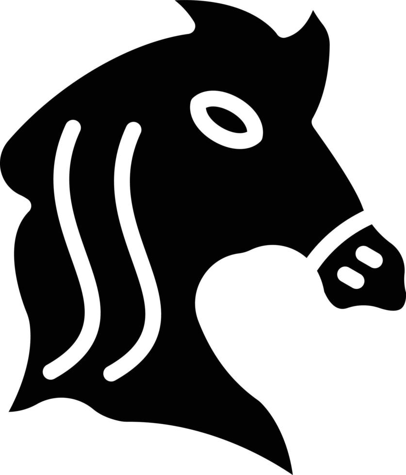 Horse Vector Icon Style