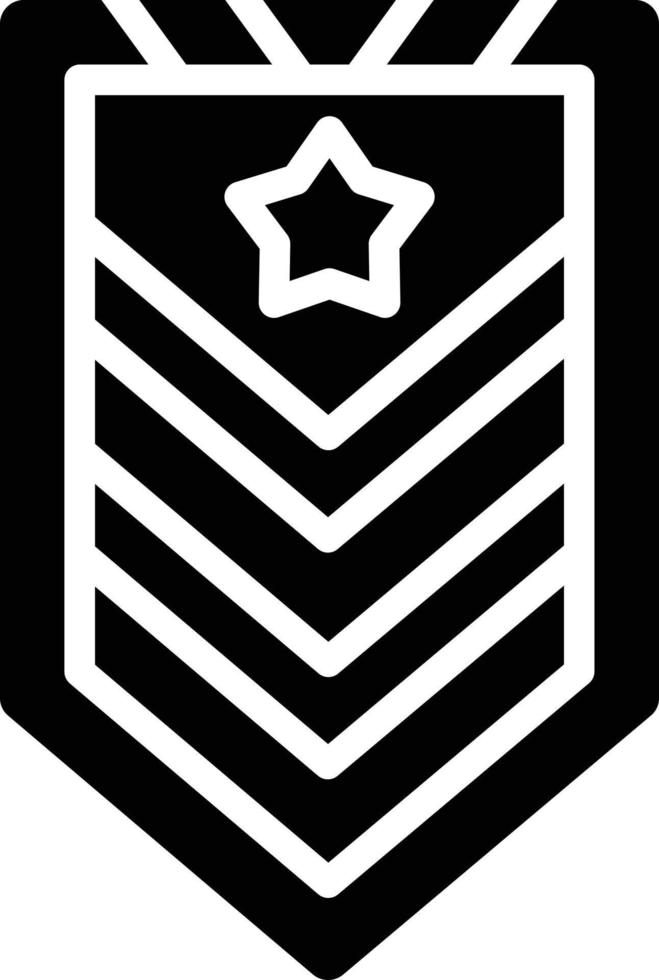 Army Chevron Vector Icon Style