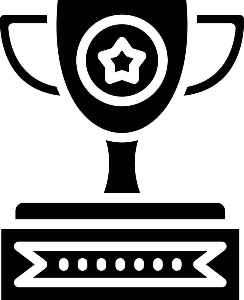 Trophy Vector Icon Style