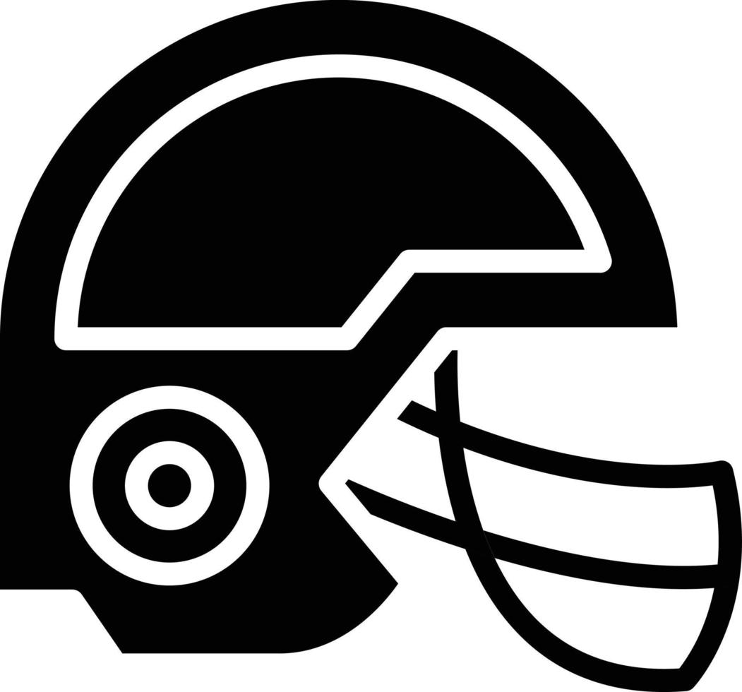casco vector icono estilo