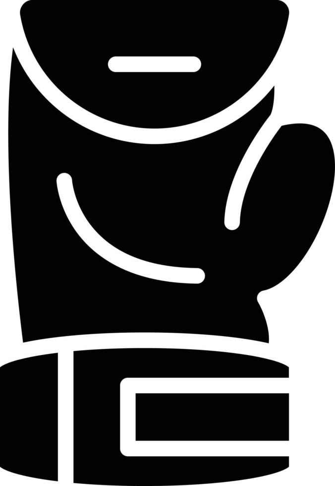 Boxing Gloves Vector Icon Style