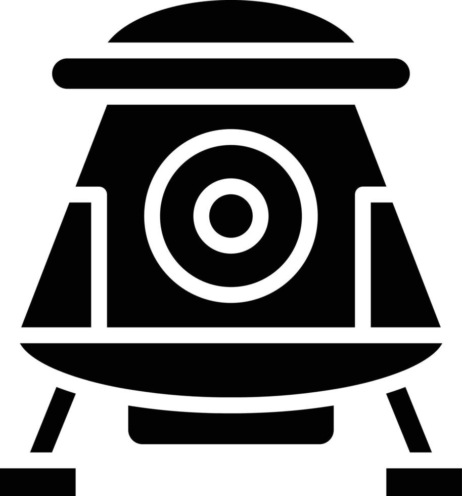 Space Capsule Vector Icon Style