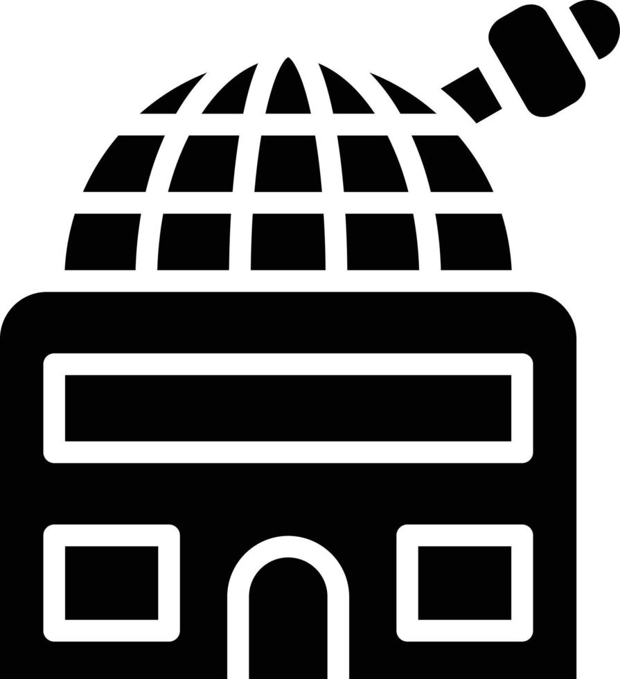 Observatory Vector Icon Style
