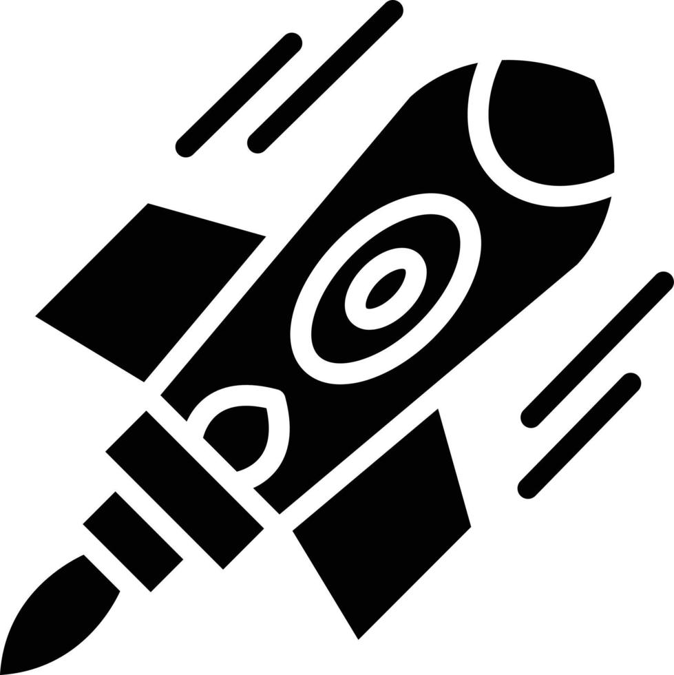 Space Booster Vector Icon Style