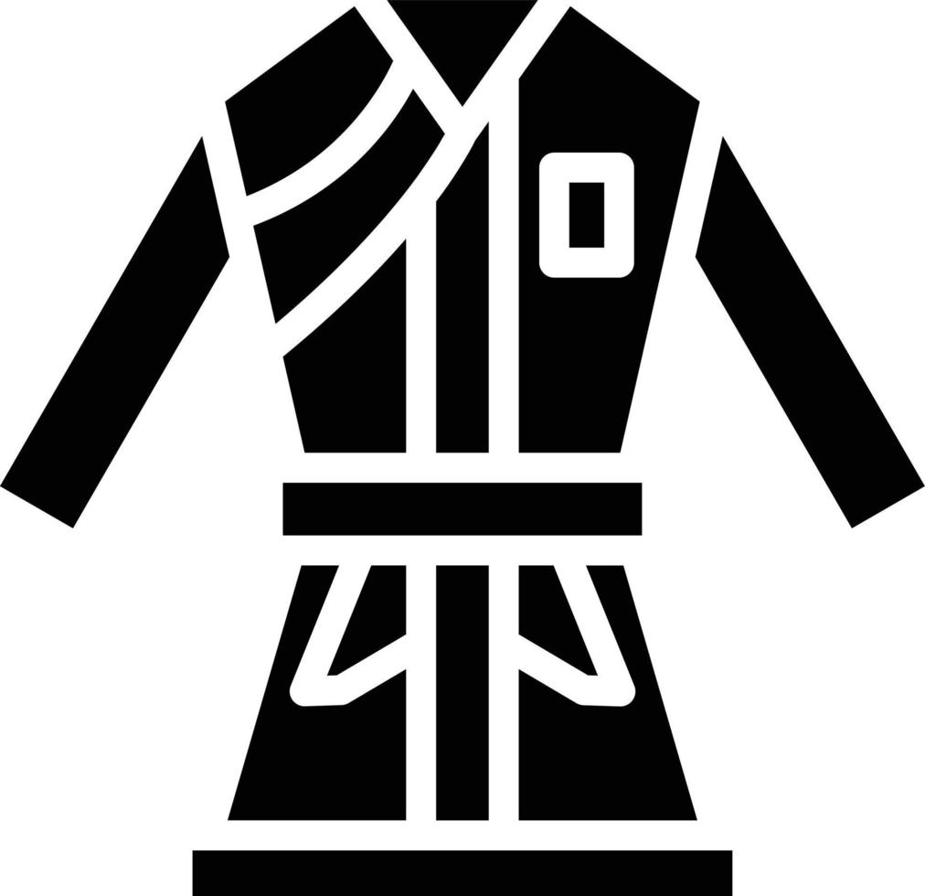 Martial Arts Vector Icon Style