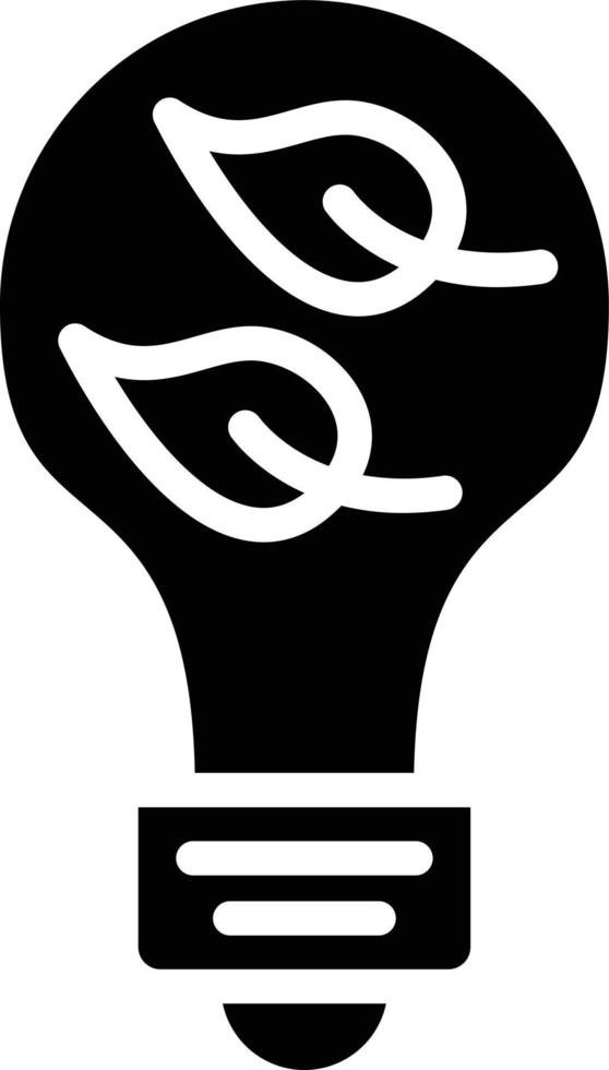 Energy Saving Vector Icon Style