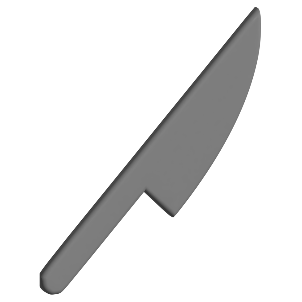 icono de cuchillo 3d png