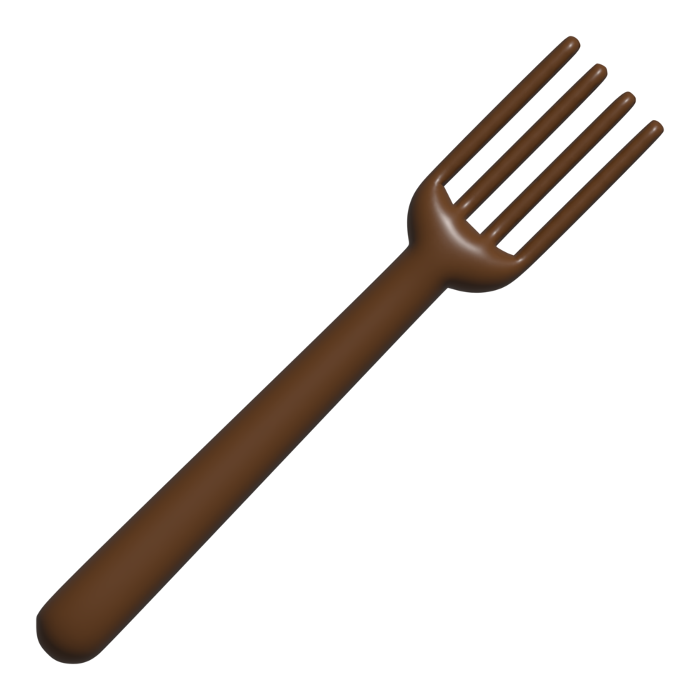 fork 3d icon png