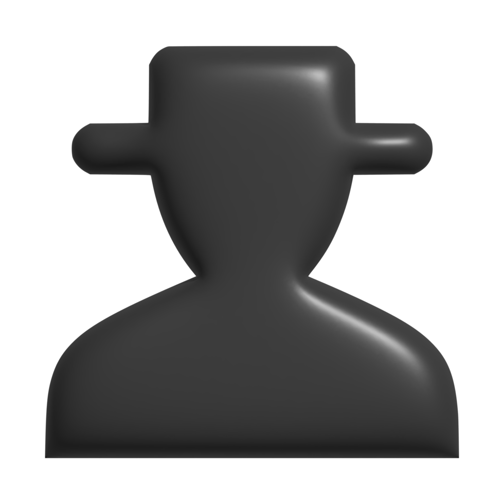 3D-Symbol von Menschen png