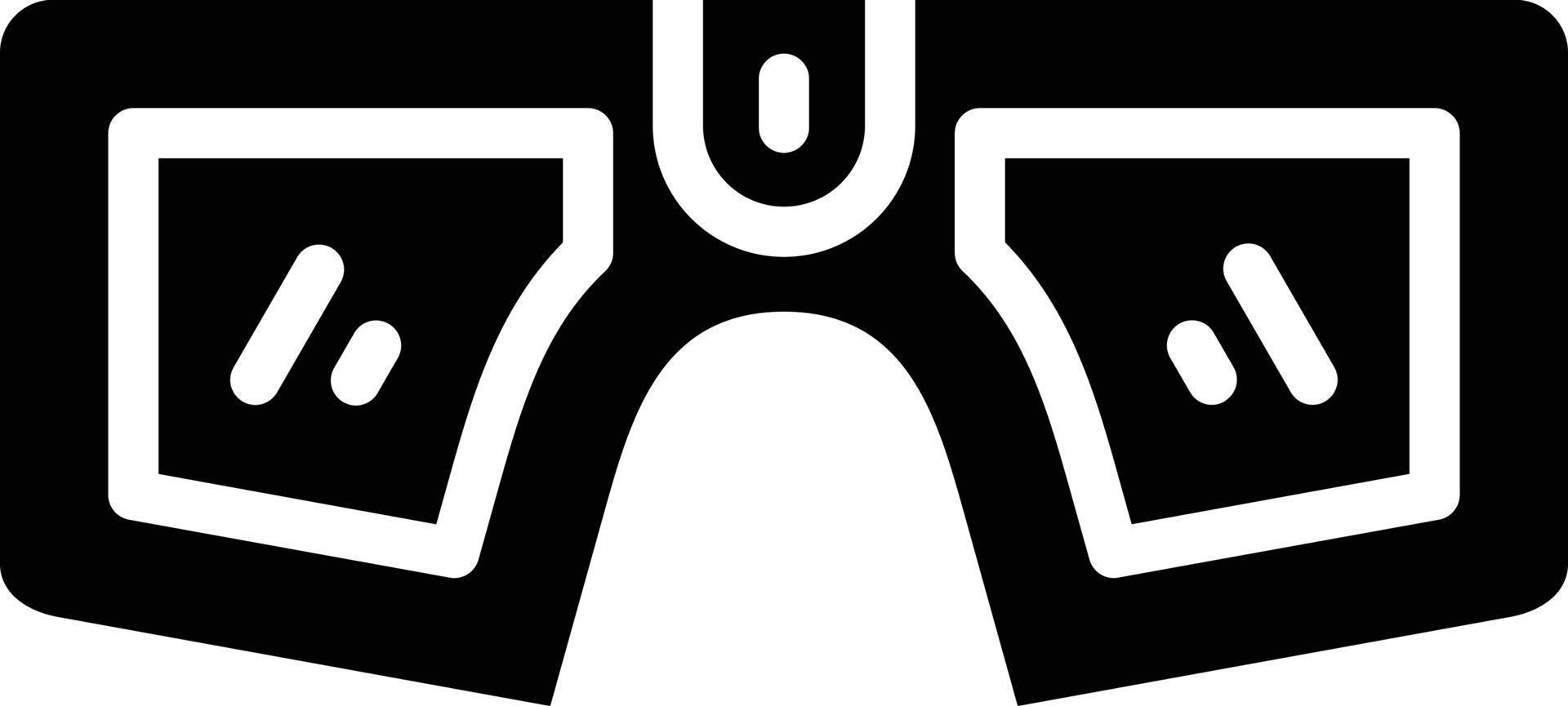 Virtual Reality Vector Icon Style