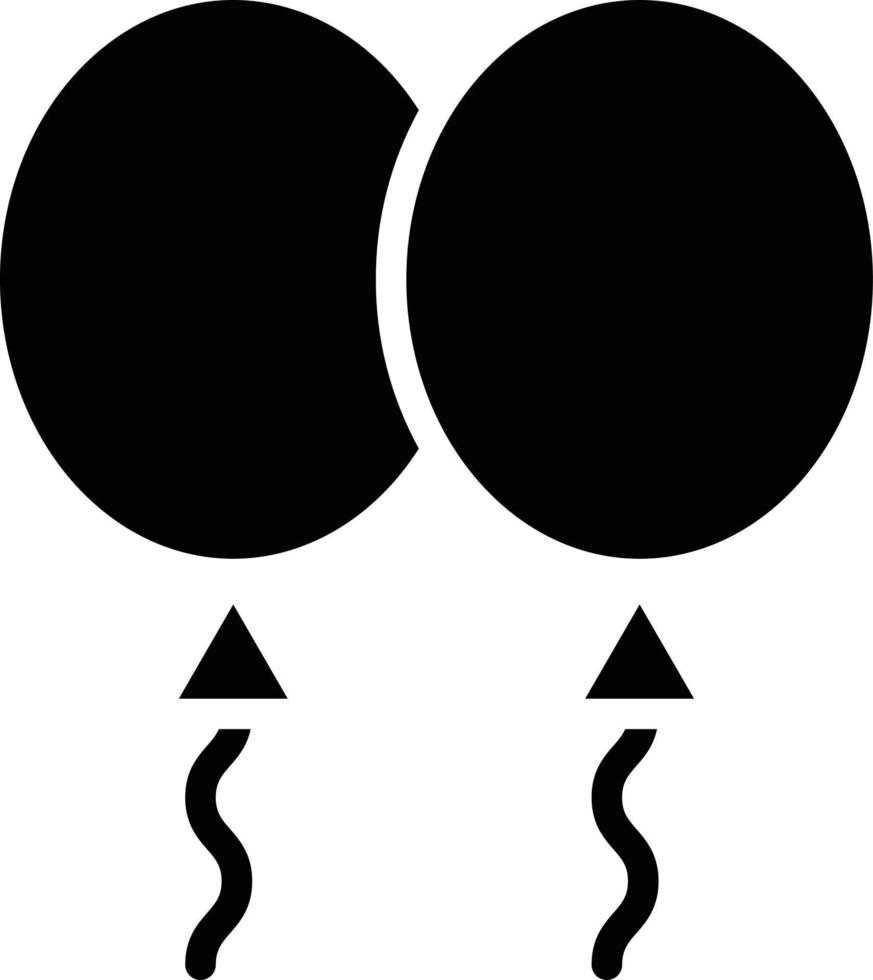 Balloons Vector Icon Style