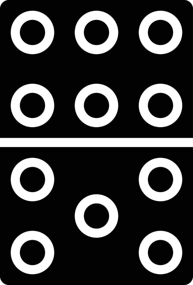Domino Vector Icon Style