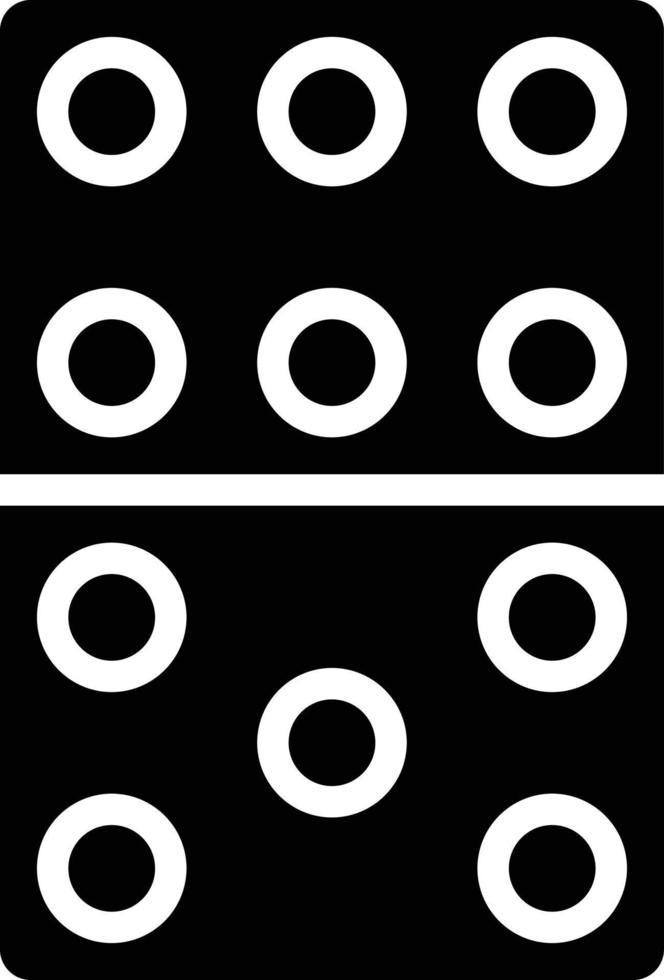 Domino Vector Icon Style