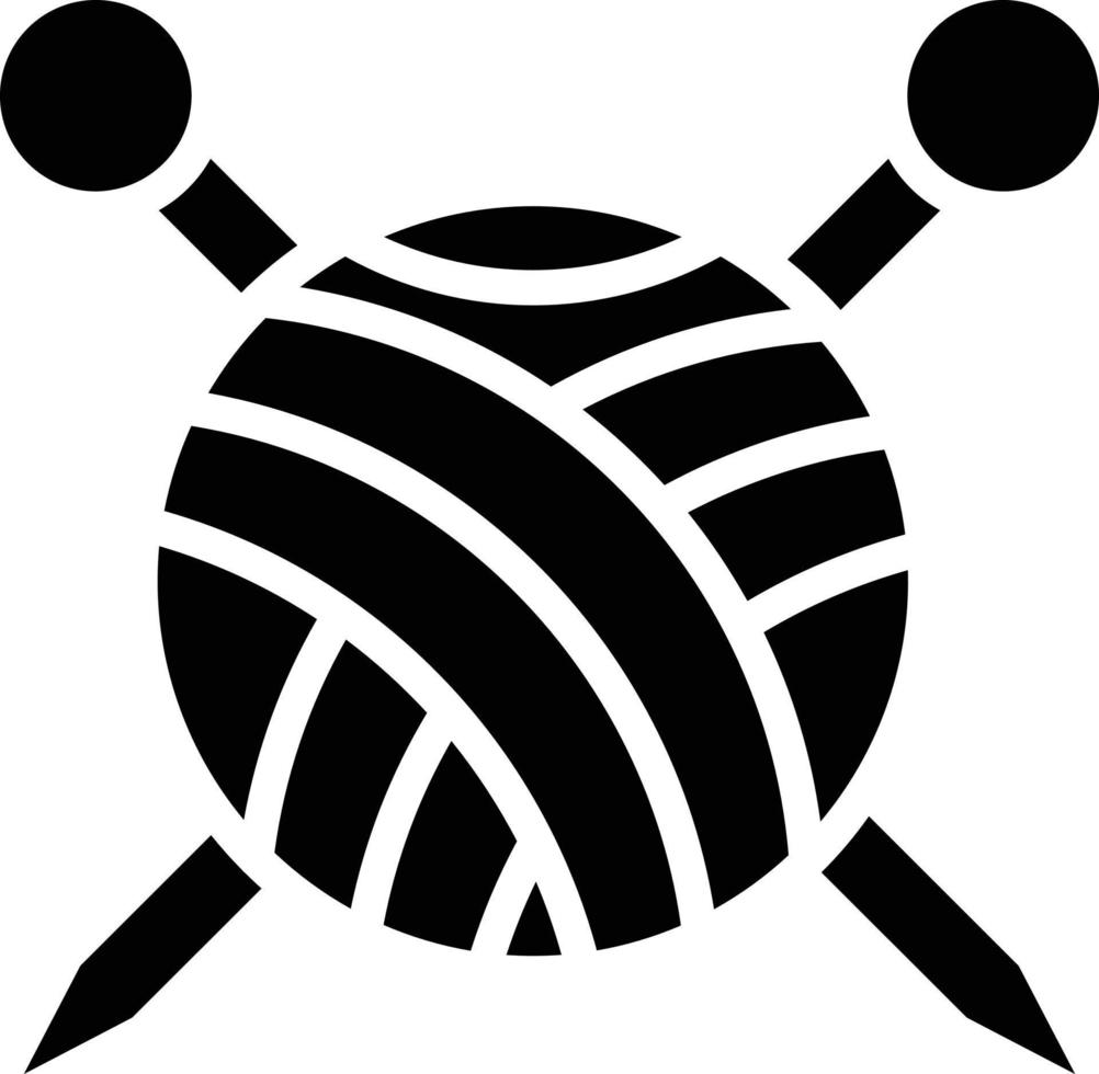 Knitting Vector Icon Style