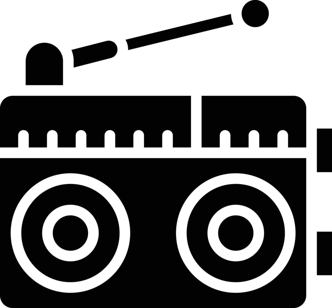 Radio Vector Icon Style