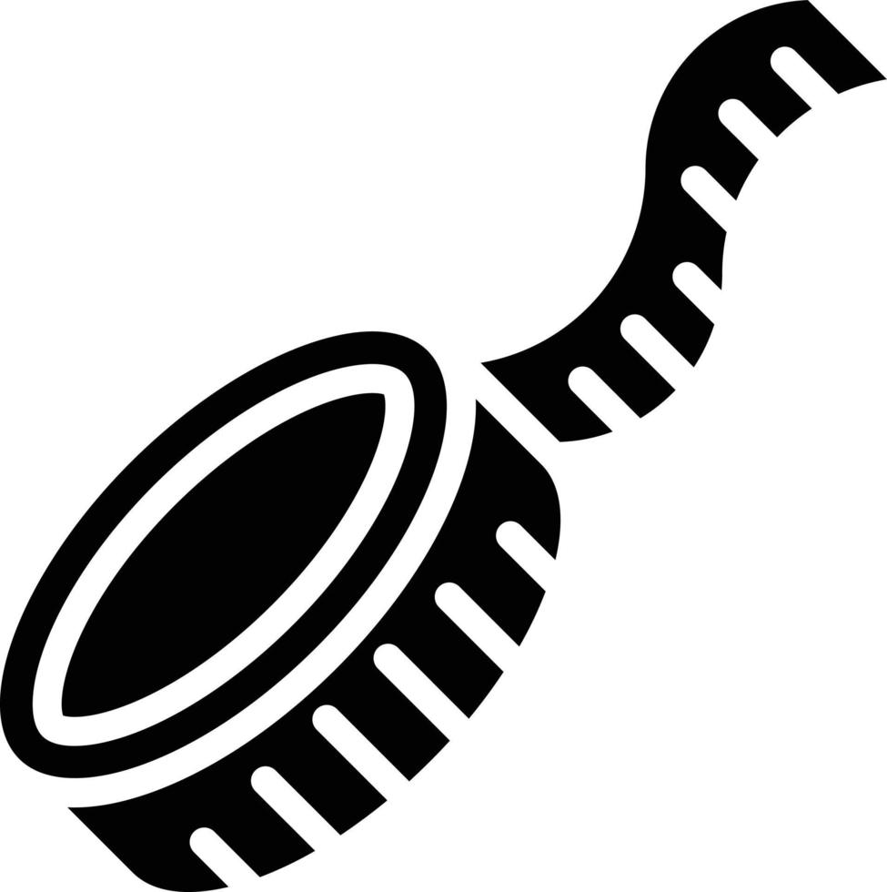 Measuring Tape Vector Icon Style
