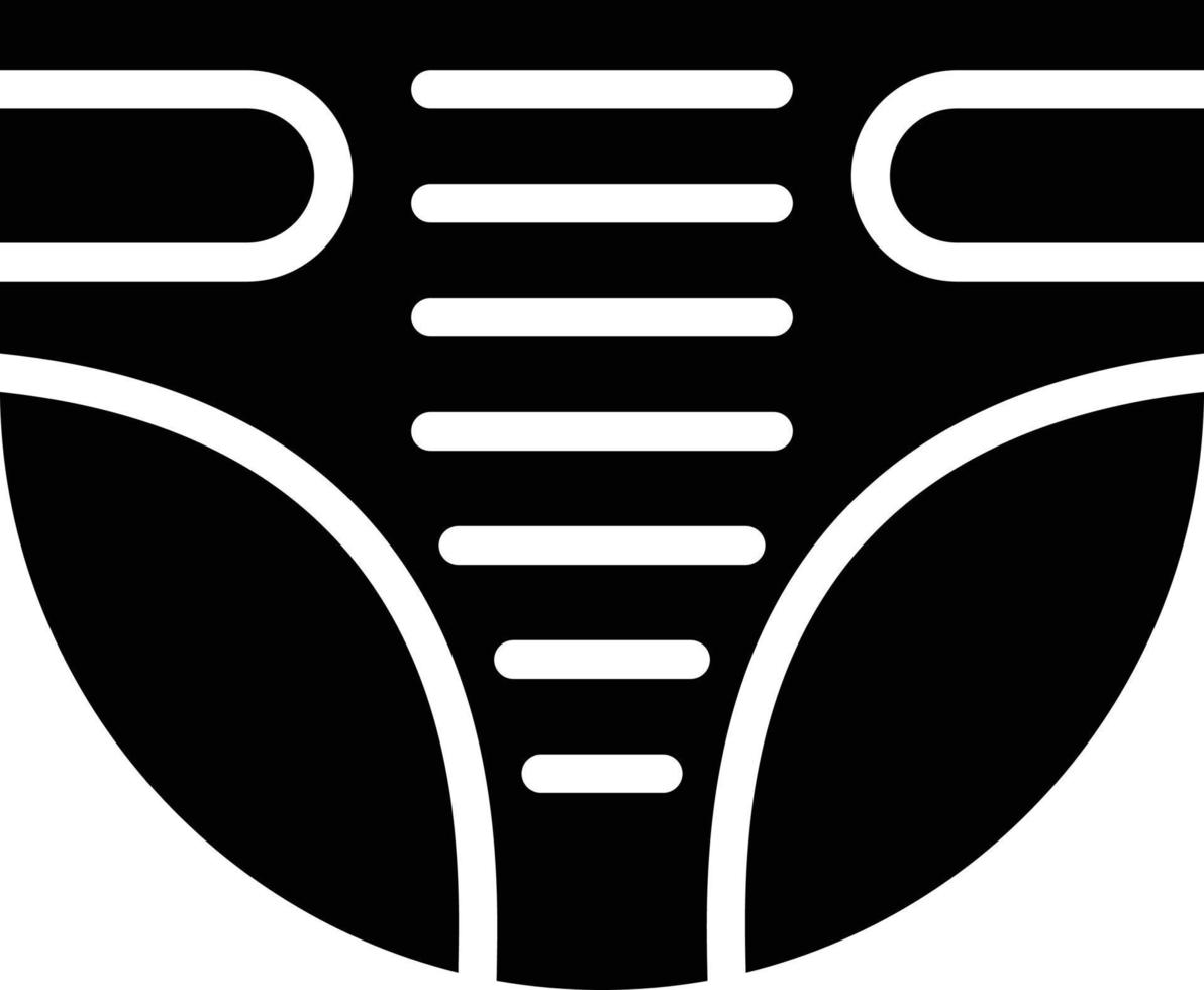 Diaper Vector Icon Style