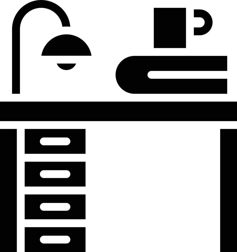 Desk Vector Icon Style