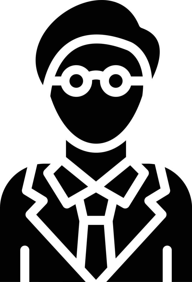 Grandfather Vector Icon Style