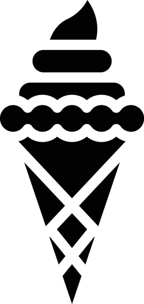 Ice Cream Vector Icon Style