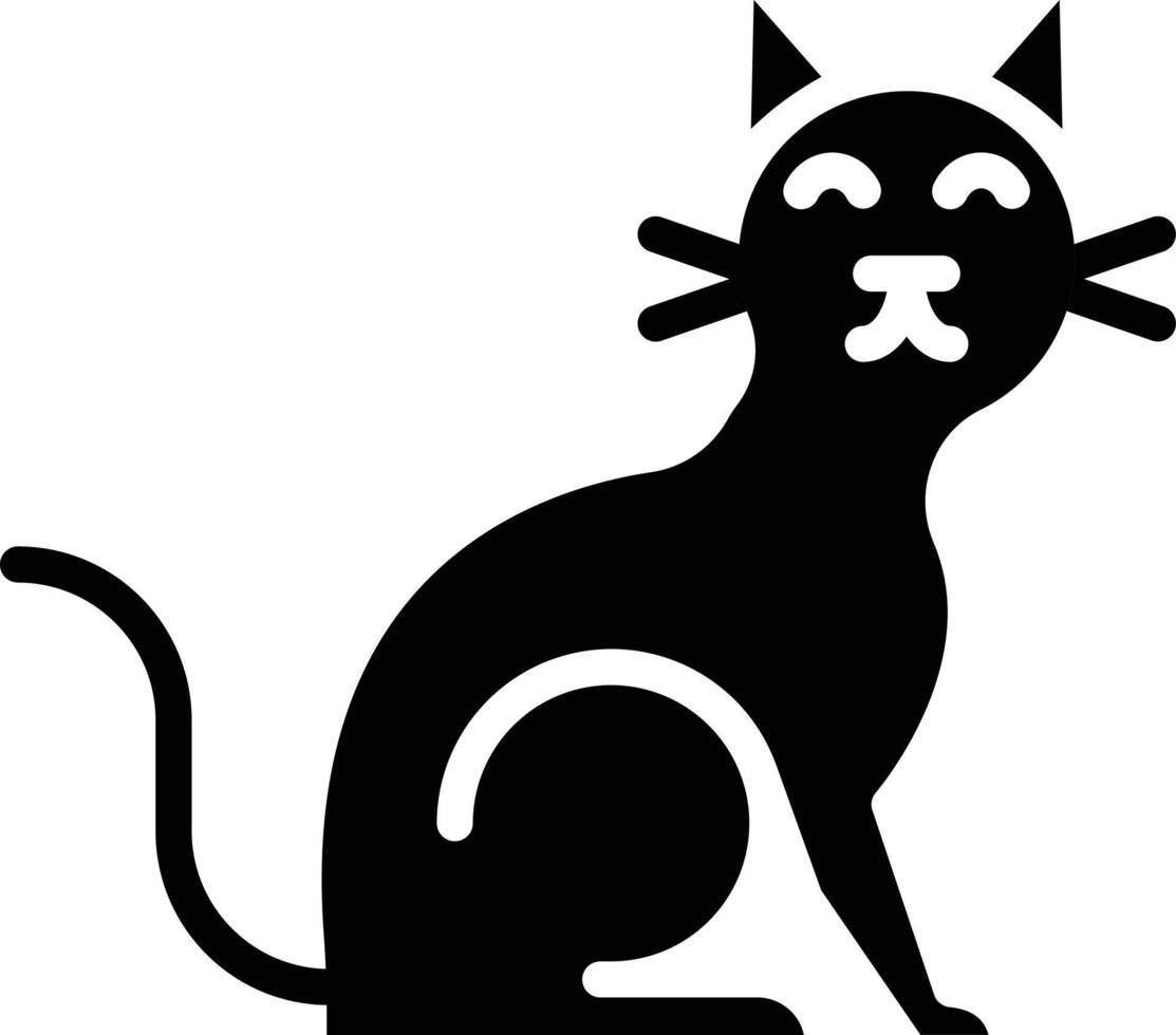 Cat Vector Icon Style