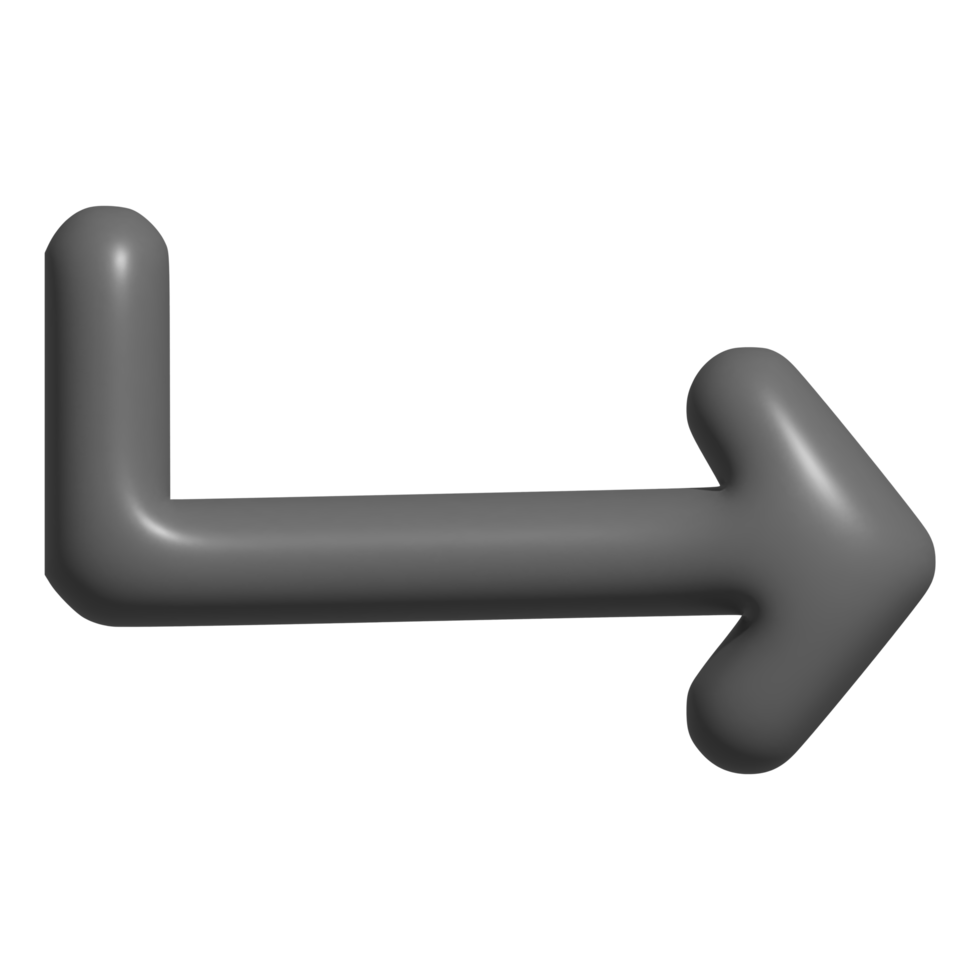 3d icona di freccia png