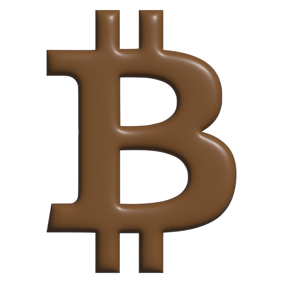 3d Symbol Bitcoin png