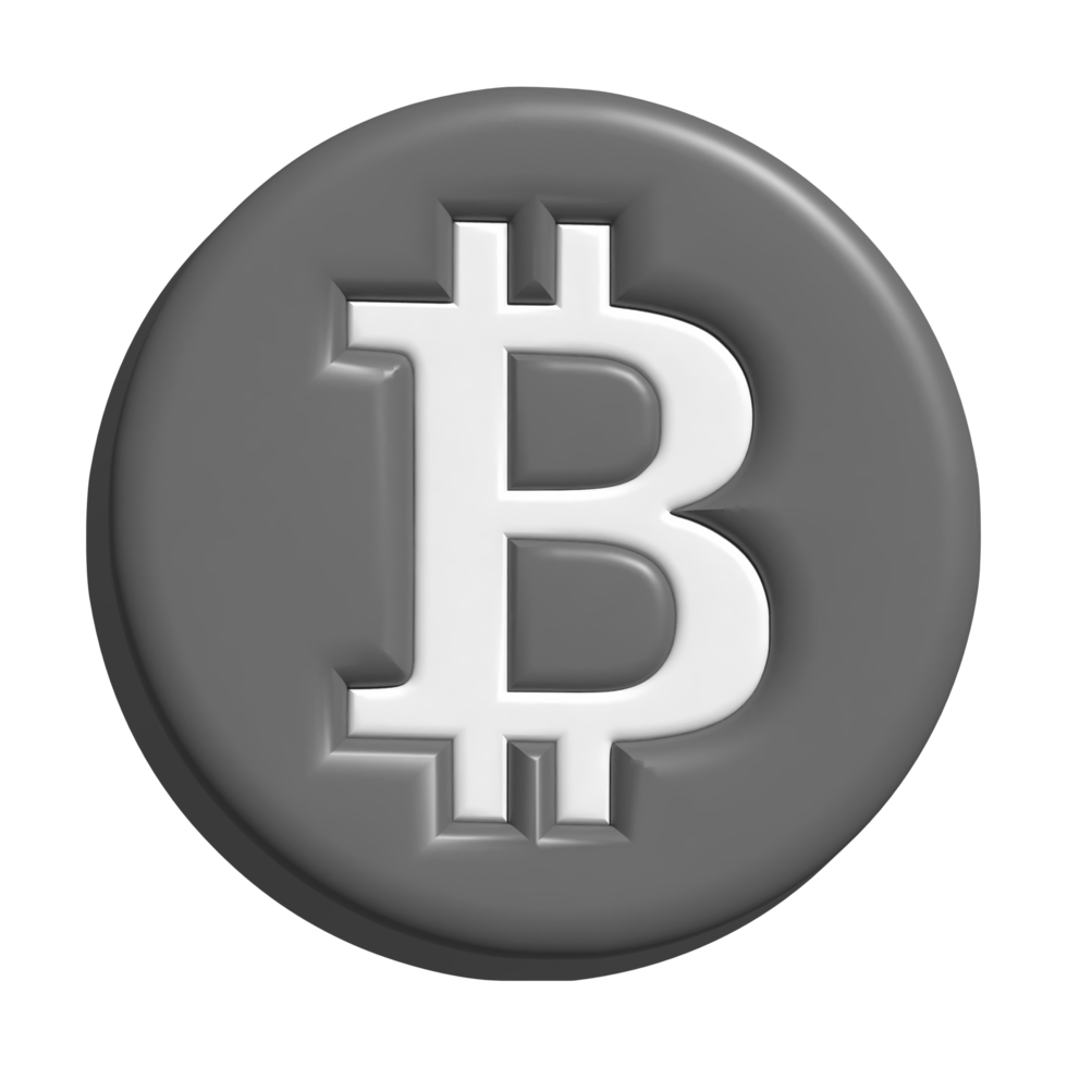 3d icona bitcoin png