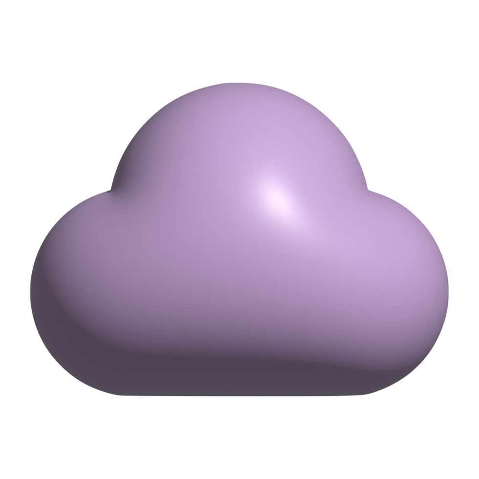 cloud 3d icon png