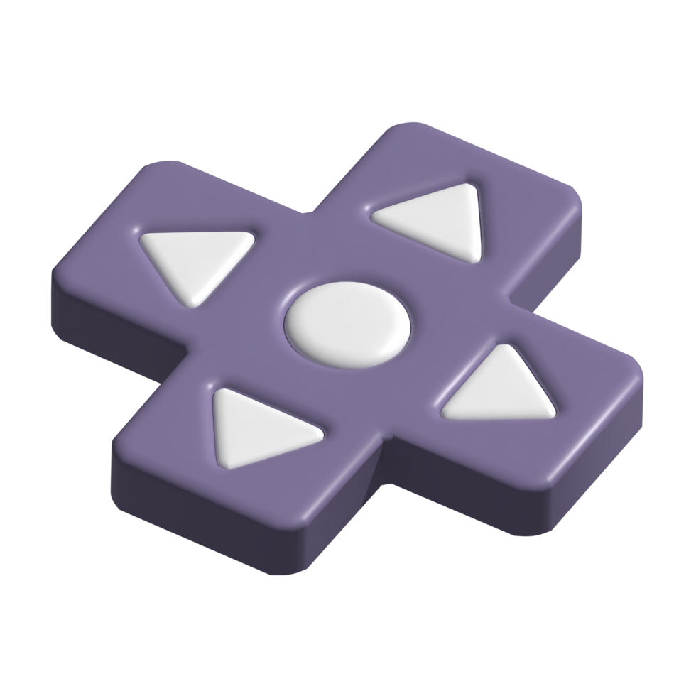 direction pad 3d icon png